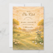 Elegant Golf Club Baby Shower Einladung (Vorderseite)