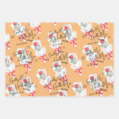 Elegant Goodbye Miss Hello Mrs. Brautparty Geschenkpapier Set (Vorderseite 2)