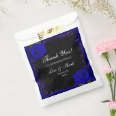 Elegant Goth Blue Rose Geschenktütchen (Versiegelt)