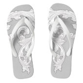 Elegant Goth Design Flip Flops Badesandalen (Fußbett)
