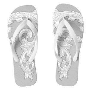 Elegant Goth Design Flip Flops Badesandalen