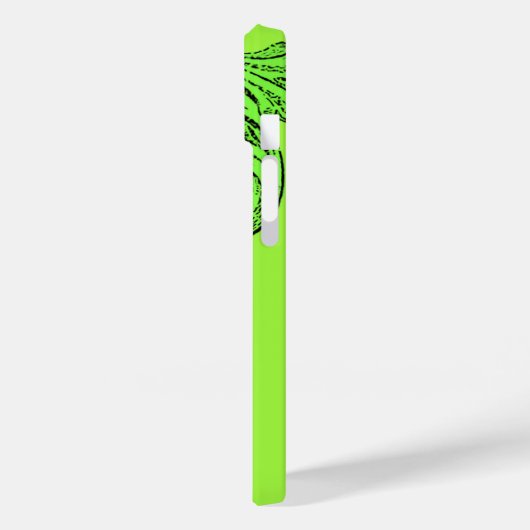 Elegant Goth Design in Green iPhone 6 Fall Case-Mate iPhone Hülle (Rückseite / Links)