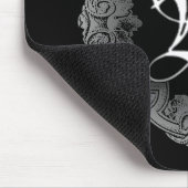 Elegant Goth Initial A Mousepad (Ecke)