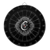 Elegant Goth Initial C Dartscheibe (vorne)