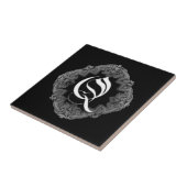 Elegant Goth Initial Q Fliese (Seite)