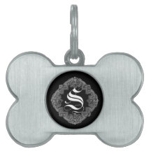 Elegant Goth Initial S