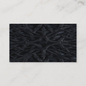 Elegant Goth Lila Rose Table Platzkarte (Rückseite)