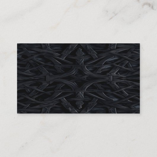 Elegant Goth Rote Rosen Table Platzkarte (Rückseite)