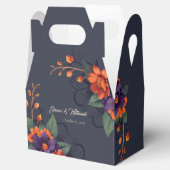 Elegant Gothic 3D Floral Favor Box Geschenkschachtel (Geöffnet)