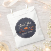 Elegant Gothic 3D Floral Vielen Dank für Ihre Hoch Geschenktütchen (Ausgeschnitten)