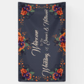 Elegant Gothic 3D Floral Wedding Banner (Vertikal)