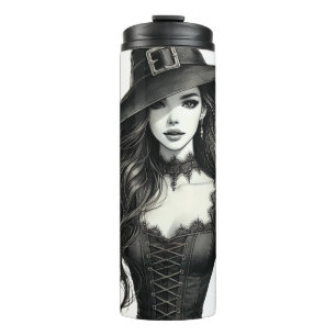 Elegant Gothic Hexe Moon Tasse