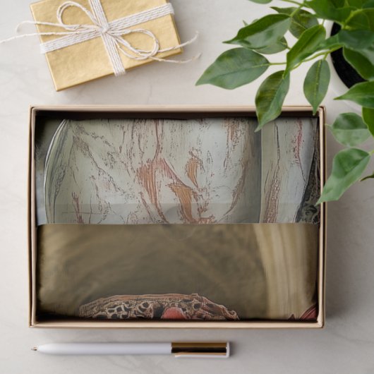 Elegant Gothic Paris Gargoyle Decoupage Seidenpapier (Geschenk)