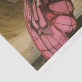 Elegant Gothic Paris Gargoyle Decoupage Seidenpapier (Ausschnitt)