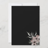 Elegant Gothic Save the Date (Rückseite)