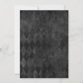 Elegant Gothic Save the Date (Rückseite)