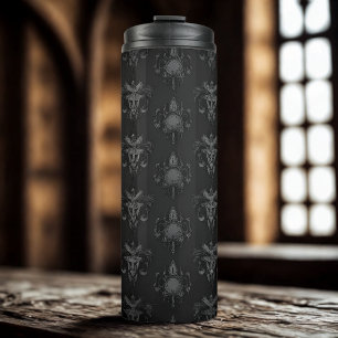 Elegant Gothic Thermal Tumbler Thermosbecher