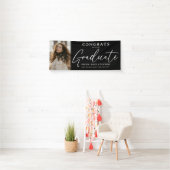 Elegant Grad Foto Herzlichen Glückwunsch Graduate Banner (Insitu)