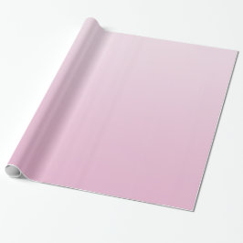 Elegant Gradient Coral Pink Geschenkpapier
