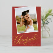 Elegant Graduate | Ankündigung von Abschlüssen (Stehend vorne)