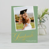 Elegant Graduate | Ankündigung von Abschlüssen (Stehend vorne)