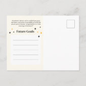 Elegant Graduate Class of 2024 Keepake Abschluss Einladungspostkarte (Rückseite)