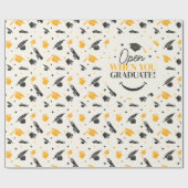 Elegant Graduate Class of 2024 Keepake Abschluss Geschenkpapier (Flach)