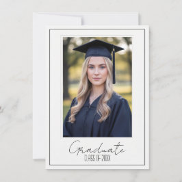 Elegant Graduation Party Invitation Einladung