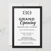 Elegant Grand Opening Einladung (Vorderseite)