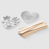 Elegant Gray Wedding Fächer (Non-assembled)