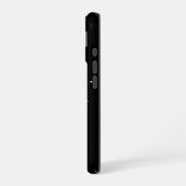 Elegant Gray Wolf iPhone 16 Hülle (Linke Seite)