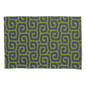 Elegant Green &blue Abstract pattern Kissenbezug (Vorderseite)