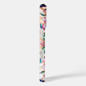 ELEGANT GREEN BLUE PINK RED FLORAL FANTASY Case-Mate iPhone HÜLLE (Rückseite / Rechts)