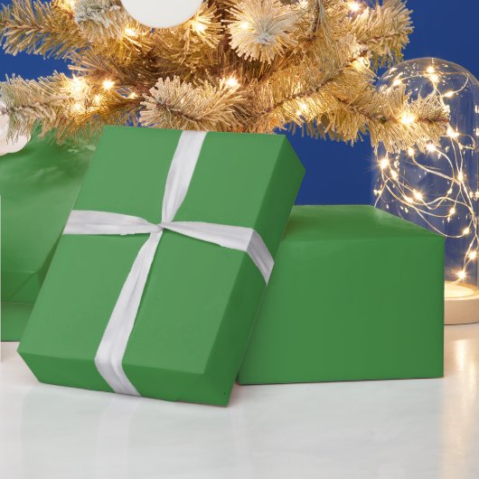 Elegant Green Geschenkpapier (Feiertage)