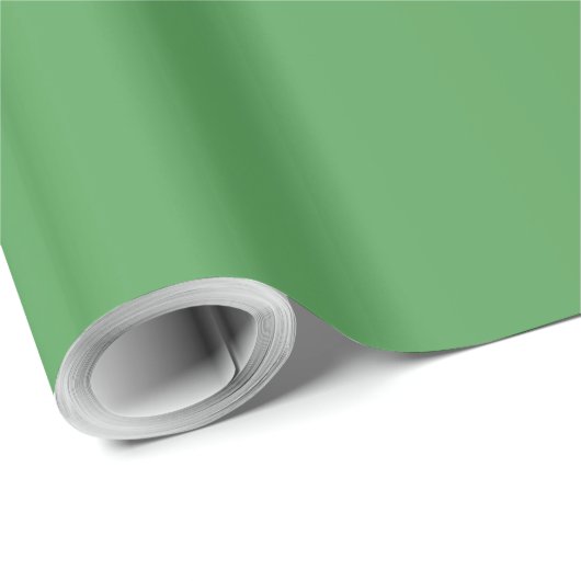 Elegant Green Geschenkpapier (Rolleneckpunkt)