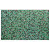 Elegant Green Glitter Black Gold Leopard Stoff (Fat Quarter (45,7 x 55,9 cm))