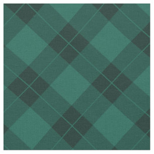 Elegant Green Kariert   Stoff