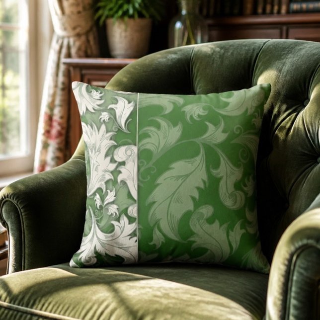 Elegant Green Kissen (Von Creator hochgeladen)