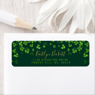 Elegant Green Kleeblatts Irish St. Patrick's Day