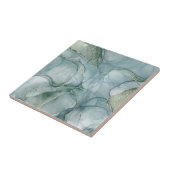 Elegant Green Marble Pattern Ceramic Tile Fliese (Seite)