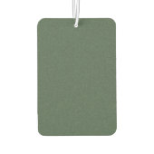 Elegant Green Texture Car Air Freshener Design Autolufterfrischer (Rückseite)