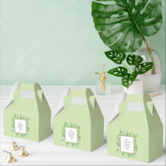 Elegant Greenerity Custom Geburtstagsparty Gunst B Geschenkschachtel