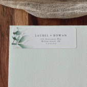 Elegant Greenerity Return Address Label