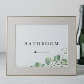 Elegant Greenerity Wedding Links Arrow Bad Sign Einladung