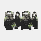 Elegant Greenery Bloral String Lights Wedding Geschenkschachtel (Ungefaltet)