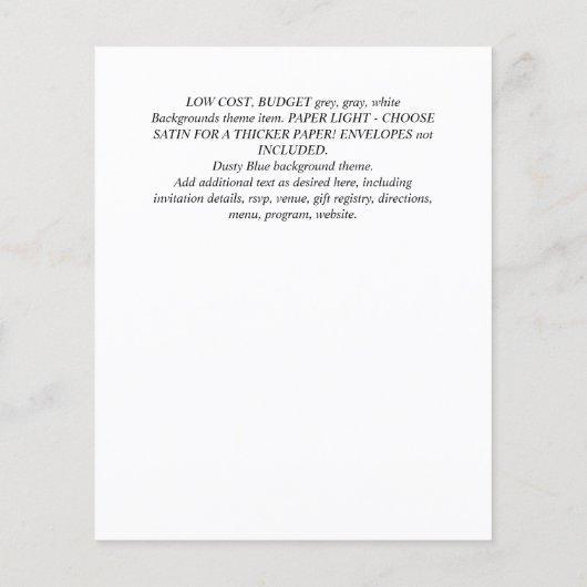 Elegant Greenery Butterflies Einladungen Hochzeite Flyer (Hinten)