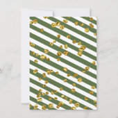 Elegant Greenery Doctor Danke-Card Dankeskarte (Rückseite)