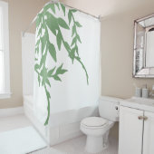 Elegant Greenery Duschvorhang (Beispiel)