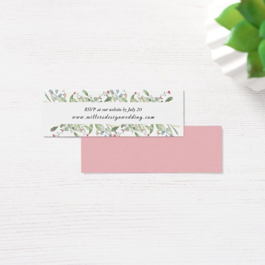 Elegant Greenery Eucalyptus Blätter Wedding Websit (Schreibtisch)