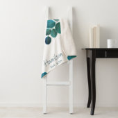 Elegant Greenery | Eukalyptus - Blätter und Famili Sherpadecke (Beispiel)